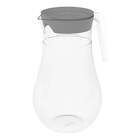 Jarra Para Água E Suco Com Tampa E Alça 2l Transparente Chumb