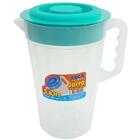 Jarra Para Suco Canelada Com Tampa Trava Fácil 3,8 Litros - E