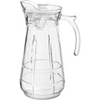 Jarra Suco Água Home&co Tampa Acrilico Vidro 1,7l 26x10x10cm