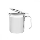 Jarra Tramontina Buena Para Água  Em Aço Inox Com Tampa 14 Cm