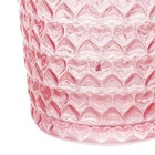 Jarra Vidro Coração Borda Rosa 1l - Lyor