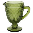 Jarra Vidro Verde 1l Imperial 20x20x15cm