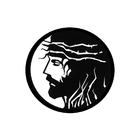 Jesus Mandala Cristã Mdf