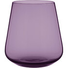 Jg 2pç Copo Home&co Comodore Vidro 400ml 10x9x9cm Violeta
