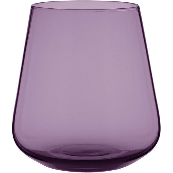 Jg 2pç Copo Home&co Comodore Vidro 400ml 10x9x9cm Violeta