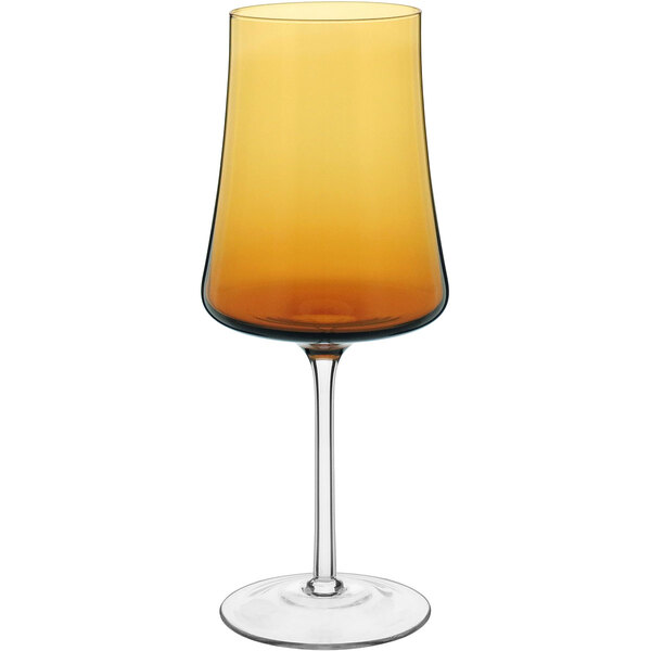 Jg 2pç Taças Água Home&co Latour Vidro 560ml 24x10x10cm Âmbar