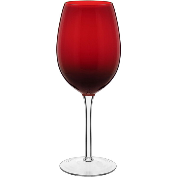 Jg 2pç Taças Vinho Home&co Opus Vidro 480ml 22x8x8cm Vermelho