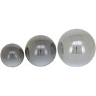 Jg 3pç Esferas Vidro Decorativa Enfeite Casa