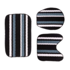 Jg Banheiro Onix Pop 3pç - Preto