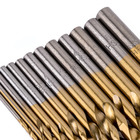 Jg Broca Para Metal 13 Pcs Revestido Em Titânio C/ Estojo