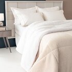 Jg.cama Antares 04pçs 200f Alg. Queen  Azul Marinho