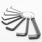 Jg Chaves Allen Hexagonais 8 Peças C/ Argola De Chaveiro