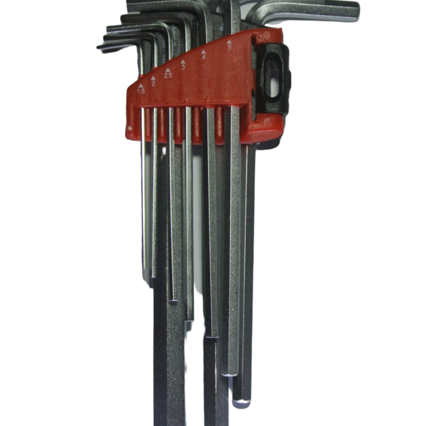 Jg De Chave Allen Sextavada Shx 9pcs