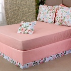 Jg De Lençol Casal / Queen 05 Pçs Buque