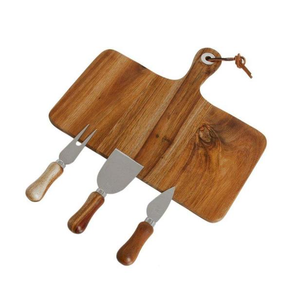 Jg Facas Para Queijo Com Tabua Formaggio