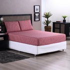 Jg Lençol Casal Chess Percal 200 Fios 3pç 80% Algodão 20% Pol