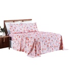 Jg Lençol Casal Spring 4pç 100% Poliéster - Flora