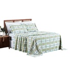 Jg Lençol Casal Spring 4pç 100% Poliéster - York