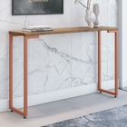 Jodo De Mesa Quadrada E Aparador Apolo Castanho Cobre