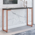 Jodo De Mesa Quadrada E Aparador Apolo Preto Cobre