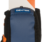 Joelheira Cinto Tamanho Único Preto e Azul Dexter