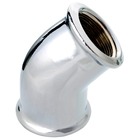 Joelho 45°1/2 Latão 0,5 Água Fria E Quente Forusi