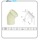 Joelho 45° Esgoto Dn40 Amanco