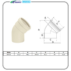Joelho 45° Esgoto Série R Dn50 Amanco