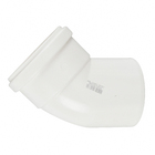 Joelho 45° PVC para Esgoto 75mm ou 3" Plastilit