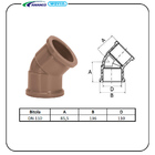 Joelho 45º Soldavel 110mm Amanco