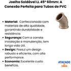 Joelho 45º Soldável 60mm Krona - Unico