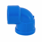 Joelho 90° com Bucha Roscável e Soldável Azul 25x20mm 3/4x1/2" Plastilit