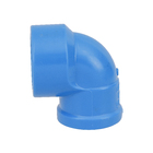 Joelho 90° com Bucha Roscável e Soldável Azul 25x25mm 3/4x3/4" Plastilit