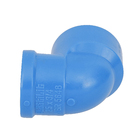 Joelho 90° com Bucha Roscável e Soldável Azul 25x25mm 3/4x3/4" Plastilit