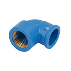Joelho 90° com Bucha Roscável e Soldável Azul 20mm 1/2" Plastilit