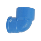 Joelho 90° com Bucha Roscável e Soldável Azul 20mm 1/2" Plastilit