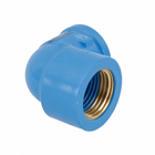 Joelho 90° com Bucha Roscável e Soldável Azul 20mm 1/2" Tigre