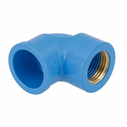 Joelho 90° com Bucha Roscável e Soldável Azul 25mm 1/2" Tigre