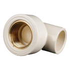 Joelho 90° de Transposição CPVC Soldável para Água Quente 22x22mm 3/4x3/4'' Plastilit
