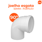 Joelho 90º Esgoto 50 Mm Fortlev