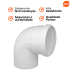 Joelho 90º Esgoto 50 Mm Fortlev
