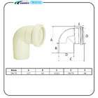 Joelho 90° Esgoto Dn75 Amanco