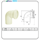 Joelho 90º Esgoto Dn 200 Amanco