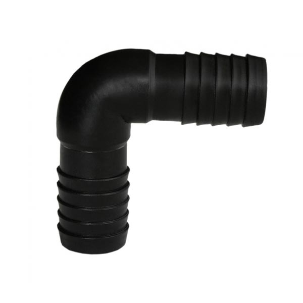 Joelho 90° Interno Duplo 1/2" Preto Polietileno Plastilit