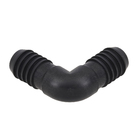 Joelho 90° Interno Duplo Polietileno Preto Roscável 3/4" 25mm Plastilit