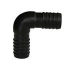 Joelho 90° Interno Duplo Roscável Preto 20mm 1/2" Plastilit