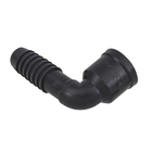 Joelho 90° Interno Polietileno Preto Roscável 1/2" 20mm Plastilit