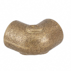 Joelho 90° Latão Liso Água Quente e Fria 15mm ou 1/2" Ramo