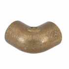 Joelho 90° Latão Liso Água Quente e Fria 22mm ou 3/4" Ramo