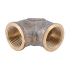 Joelho 90° Latão Roscável Água Quente e Fria 22mm ou 3/4" Ramo